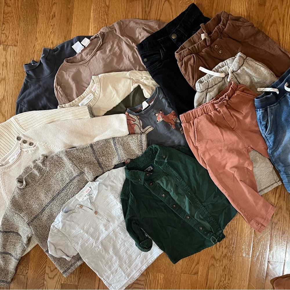 2-3 year BOY BUNDLE Zara, Levi’s, vintage! Curated bundle! (2-3, some 2-4)